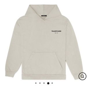 Talentless Circle Logo Sweatshirt - Bone